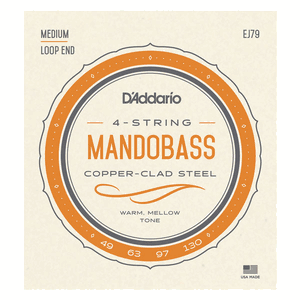 D'Addario EJ79 Copper Mandobass Strings 49-130