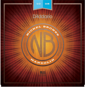 DAddario Nickel Bronze Mandolin Strings NBM1038 Light 10-38