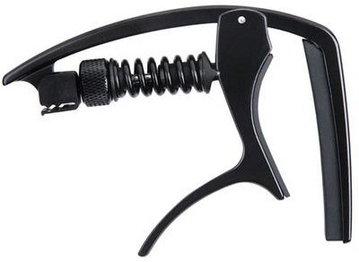 D'Addario NS Tri-Action Capo PW-CP-09 Black