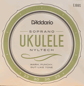 D'Addario Nyltech Ukulele Strings EJ88S Soprano