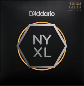 D'Addario NYXL Electric Bass Strings NYXL50105 Medium 50-105