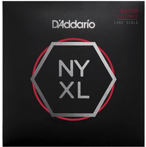 D'Addario NYXL Electric Bass Strings NYXL55110 Heavy 55-110