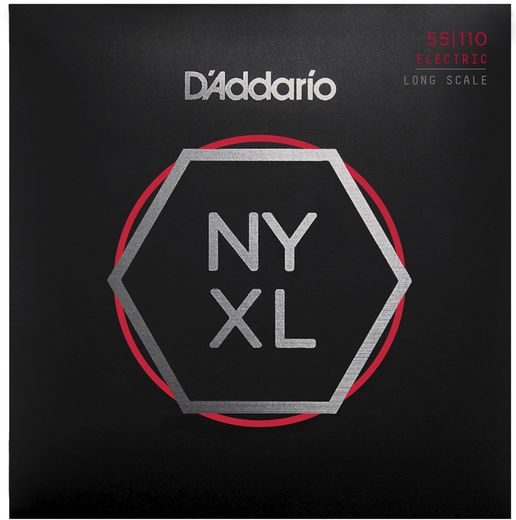D'Addario NYXL Electric Bass Strings NYXL55110 Heavy 55-110