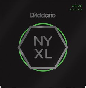 D'Addario NYXL Electric Guitar Strings NYXL0838 Extra Super Light 8-38