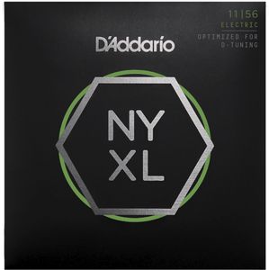 D'Addario NYXL Electric Guitar Strings NYXL1156 Medium Top/Extra Heavy Bottom 11-56