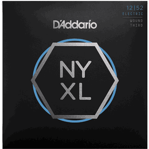 D'Addario NYXL Electric Guitar Strings NYXL1252W Light Wound 3rd 12-52