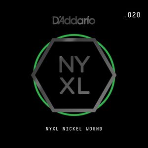D'Addario NYXL Nickel Wound Singles NYNW020