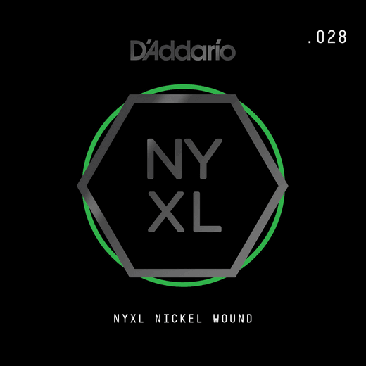 D'Addario NYXL Nickel Wound Singles NYNW028