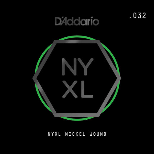 D'Addario NYXL Nickel Wound Singles NYNW032