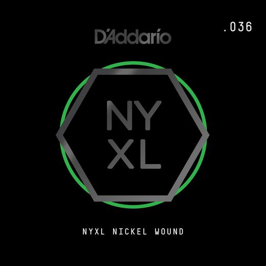 D'Addario NYXL Nickel Wound Singles NYNW036