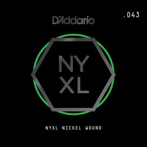 D'Addario NYXL Nickel Wound Singles NYNW043