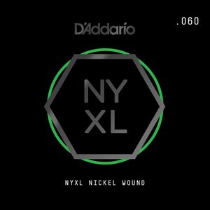 D'Addario NYXL Nickel Wound Singles NYNW060