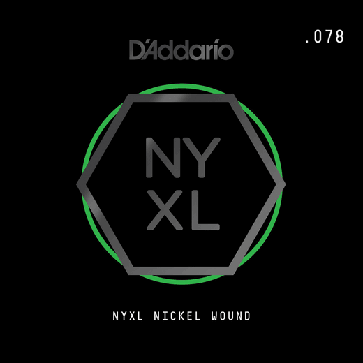 D'Addario NYXL Nickel Wound Singles NYNW078
