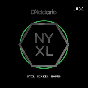 D'Addario NYXL Nickel Wound Singles NYNW080