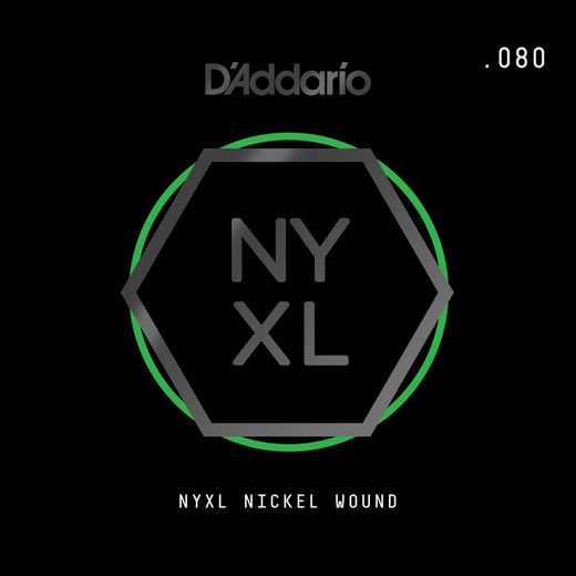 D'Addario NYXL Nickel Wound Singles NYNW080