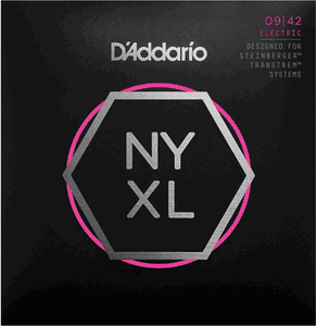 D'Addario NYXLS0942 Double Ball End Steinberger Electric Guitar Strings Super Light 09-42
