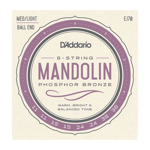 D'Addario Phosphor Bronze Mandolin Strings