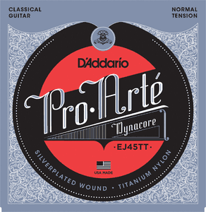 D'Addario Pro Arte Dynacore Classical Guitar Strings EJ45TT Normal Tension