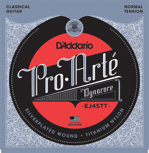 D'Addario Pro Arte Dynacore Classical Guitar Strings EJ45TT Normal Tension