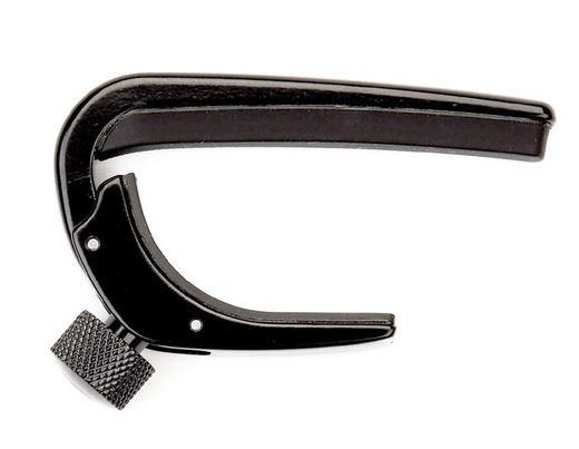 D'Addario PW-CP-02 Ned Steinberger Design Screw Capo, Black