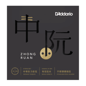D'Addario RUAN01 Zhongruan Strings, Medium Tension, 16-44