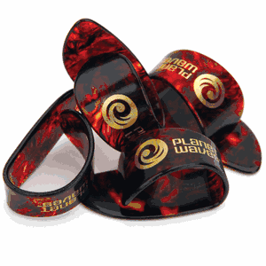 D'Addario Shell Thumb Picks 5CSH4-5 Medium 5 Pack