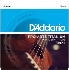 D'Addario T2 Titanium Ukulele Strings EJ87T Tenor