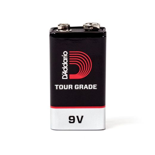 D'Addario Tour-Grade 9v Battery Pack of 2