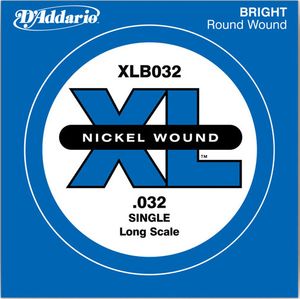 D'Addario XL Nickel Wound Electric Bass Strings, Long Scale  XLB032