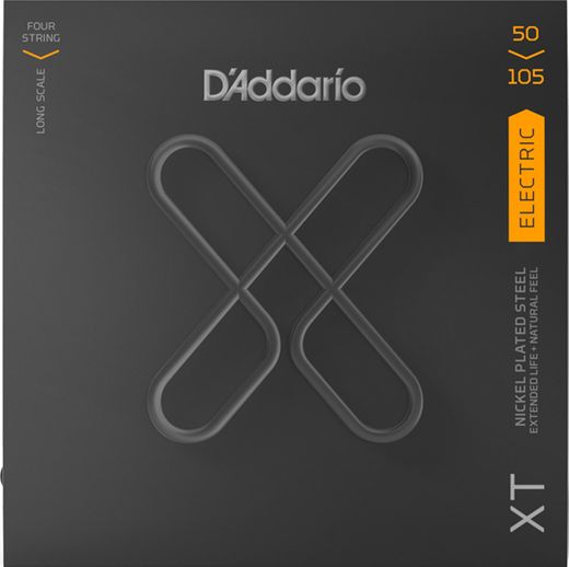 D'Addario XT Nickel Electric Bass Strings XTB50105 Medium Long Scale 50-105