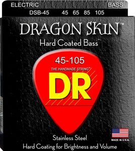 DR Dragonskin K3 Coated Bass Strings DSB-45 Medium 45-105