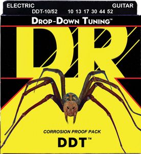 DR Drop Down Tuning DDT Electric Guitar Strings DDT-10/52 Big-n-Heavy 10-52