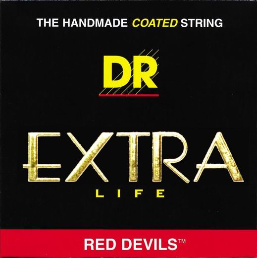 DR K3 Red Devils Coated Electric Guitar Strings