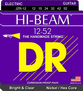 DR Hi-Beam Nickel Plated Electric Guitar Strings JZR-12 X-Hvy 12-52