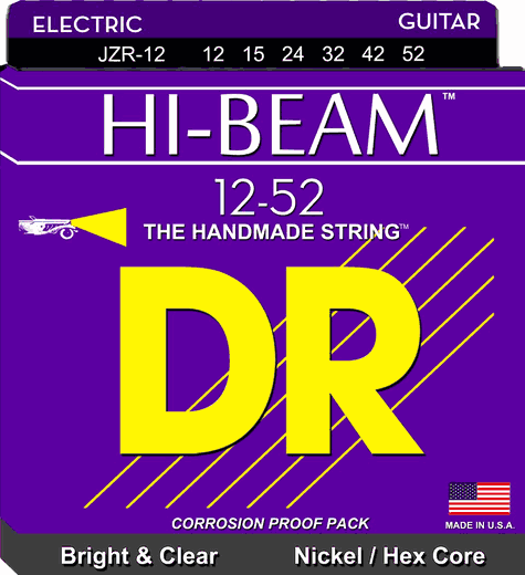 DR Hi-Beam Nickel Plated Electric Guitar Strings JZR-12 X-Hvy 12-52