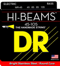 DR Hi-Beam Stainless Steel Bass Guitar Strings MR-45 Med 45-105
