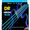 DR Hi-Def Neon Blue K3 Coated Electric Bass Strings