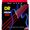 DR Hi-Def Neon Red K3 Coated Electric Bass Strings