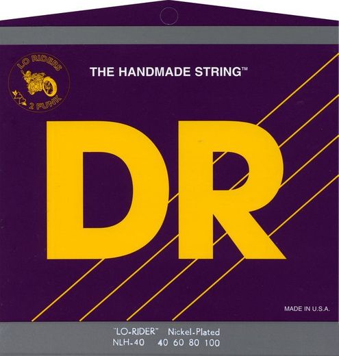 DR Lo-Rider Stainless Steel Bass Guitar Strings