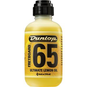 Dunlop 65 Fingerboard Fretboard Cleaner Ultimate Lemon Oil - 4 oz.