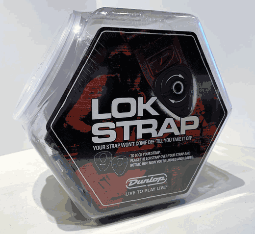 Dunlop 7007 Ergo Lok Strap Lock 50 Piece Display