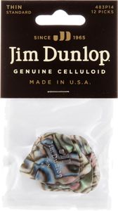 Dunlop Abalone Celluloid Standard Guitar Picks