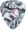 Dunlop Abalone Celluloid Standard Guitar Picks Heavy 72 Refill Bag