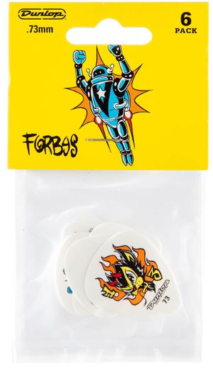 Dunlop Alan Forbes Guitar Picks 6 Pack BL100P.73 Series 1
