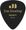 Dunlop Black Celluloid Standard Guitar Picks Heavy 72 Refill Bag