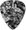 Dunlop Black Pearl Celluloid Standard Guitar Picks Heavy 72 Refill Bag