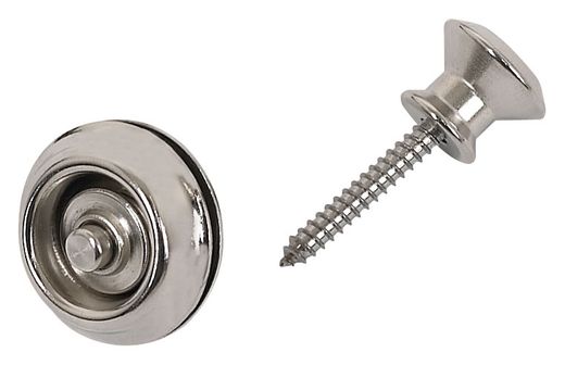 Dunlop Dual Design Straplok System Nickel