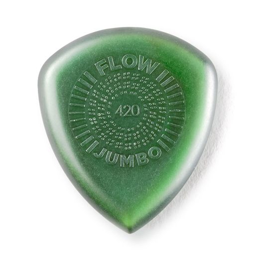 Dunlop Flow Jumbo with Grip 420 Guitar Picks - 2 Pack