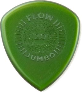 Dunlop Flow Jumbo with Grip Guitar Picks 547 Flow Jumbo 2.0mm 3 Pack