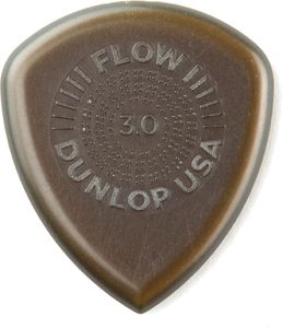 Dunlop Flow Jumbo with Grip Guitar Picks 547 Flow Jumbo 3.0mm 12 Refill Bag